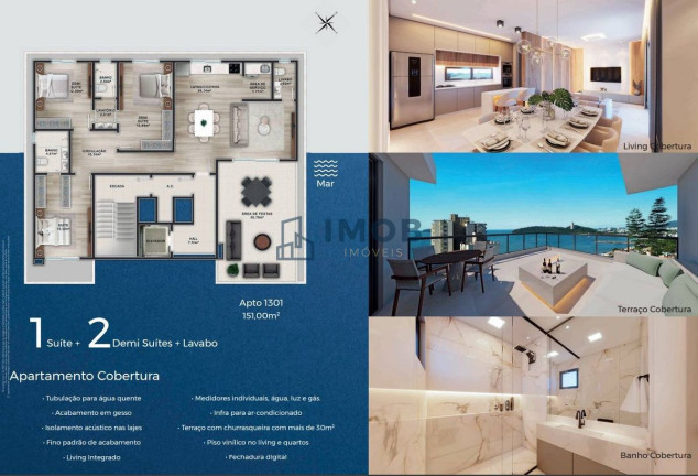Imagem Apartamento com 2 Quartos à Venda, 86 m² em Centro - Balneário Piçarras Imagem Apartamento com 2 Quartos à Venda, 86 m² em Centro - Balneário Piçarras