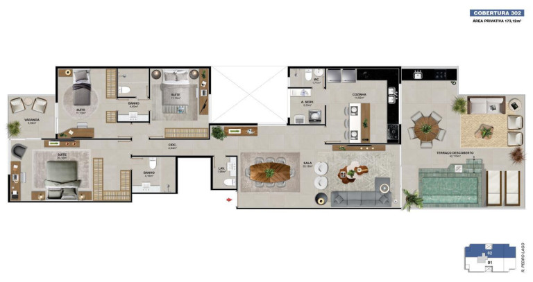 Imagem Apartamento com 2 Quartos à Venda, 106 m² em Barra Da Tijuca - Rio De Janeiro Imagem Apartamento com 2 Quartos à Venda, 106 m² em Barra Da Tijuca - Rio De Janeiro