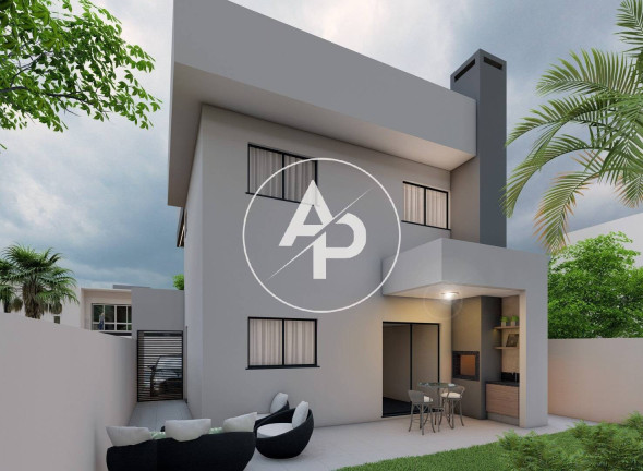 Imagem Casa de Condomínio com 3 Quartos à Venda, 162 m² em Jardim Carvalho - Ponta Grossa