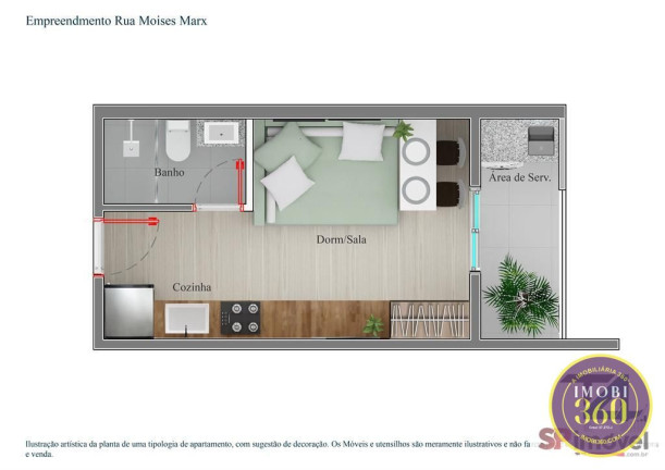 Imagem Imóvel com 1 Quarto à Venda, 22 m² em Vila Matilde - São Paulo Imagem Imóvel com 1 Quarto à Venda, 22 m² em Vila Matilde - São Paulo
