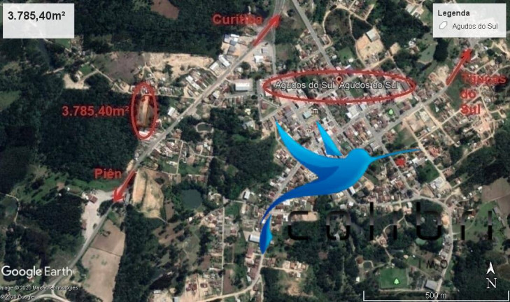 Imagem Terreno à Venda, 3.785 m² em Pinheiro Ocado - Agudos Do Sul Imagem Terreno à Venda, 3.785 m² em Pinheiro Ocado - Agudos Do Sul