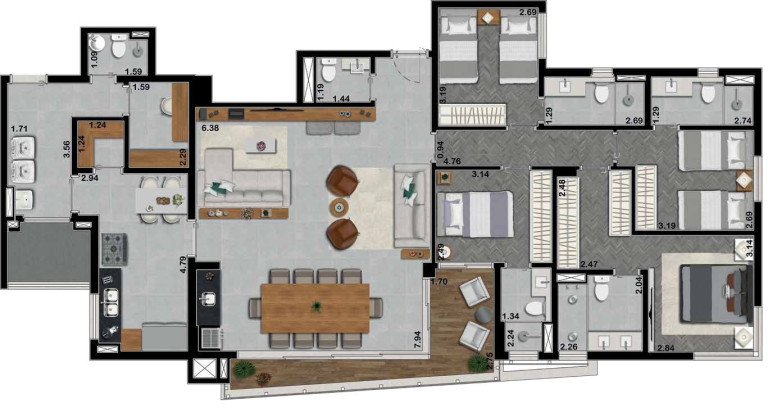 Imagem Imóvel com 4 Quartos à Venda, 170 m² em Vila Do Golf - Ribeirão Preto Imagem Imóvel com 4 Quartos à Venda, 170 m² em Vila Do Golf - Ribeirão Preto