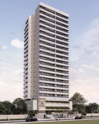 Apartamento com 2 Quartos à Venda, 74 m² em Campo Da Aviação - Praia Grande