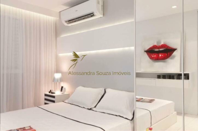 Imagem Apartamento com 1 Quarto para Alugar, 60 m² em Sítio Tamboré Alphaville - Barueri