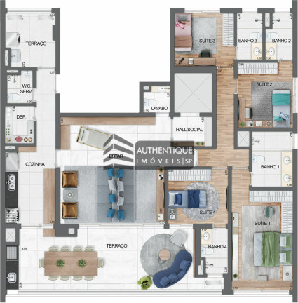 Imagem Apartamento com 3 Quartos à Venda, 136 m² em Vila Mariana - São Paulo Imagem Apartamento com 3 Quartos à Venda, 136 m² em Vila Mariana - São Paulo