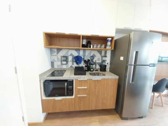 Imagem Apartamento com 1 Quarto para Alugar, 30 m² em Campo Belo - São Paulo Imagem Apartamento com 1 Quarto para Alugar, 30 m² em Campo Belo - São Paulo