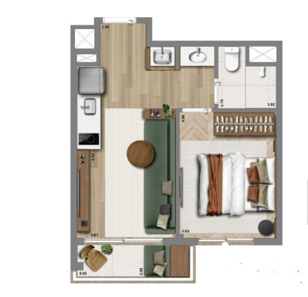 Imagem Apartamento com 1 Quarto à Venda, 31 m² em Butantã - São Paulo Imagem Apartamento com 1 Quarto à Venda, 31 m² em Butantã - São Paulo