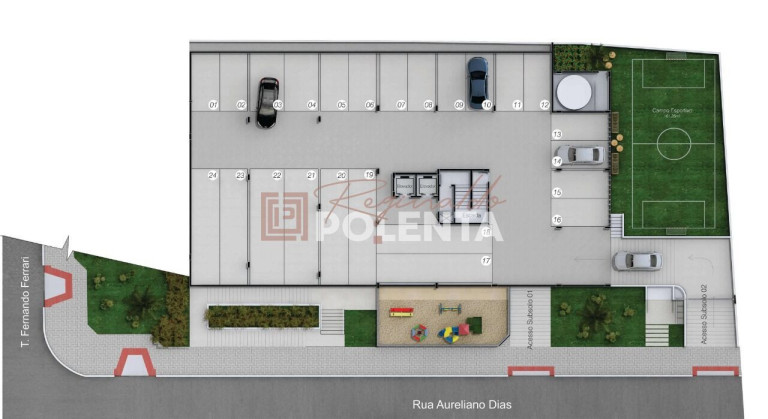 Imagem Apartamento com 2 Quartos à Venda, 69 m² em São Cristóvão - Criciúma