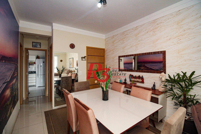 Imagem Apartamento com 3 Quartos à Venda, 134 m² em Gonzaga - Santos Imagem Apartamento com 3 Quartos à Venda, 134 m² em Gonzaga - Santos