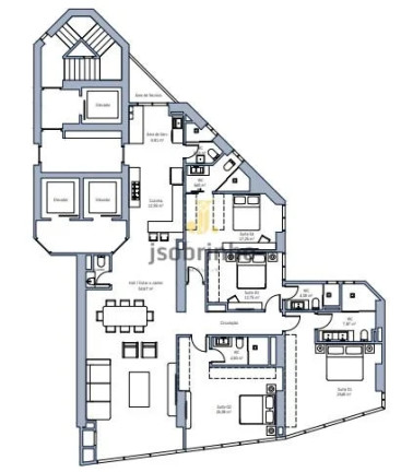 Apartamento com 4 Quartos à Venda, 230 m² em Centro - Balneário Camboriú