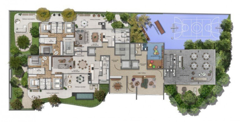 Imagem Cobertura com 3 Quartos à Venda, 302 m² em Cabral - Curitiba Imagem Cobertura com 3 Quartos à Venda, 302 m² em Cabral - Curitiba
