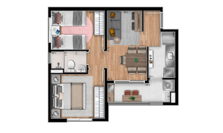 Imagem Imóvel com 2 Quartos à Venda, 34 m² em Vila Tolstoi - São Paulo Imagem Imóvel com 2 Quartos à Venda, 34 m² em Vila Tolstoi - São Paulo