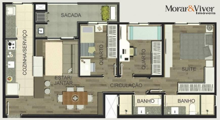 Imagem Apartamento com 2 Quartos à Venda, 78 m² em Vila Izabel - Curitiba Imagem Apartamento com 2 Quartos à Venda, 78 m² em Vila Izabel - Curitiba