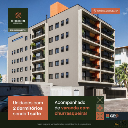 Imagem Apartamento com 2 Quartos à Venda, 62 m² em Tenório - Ubatuba