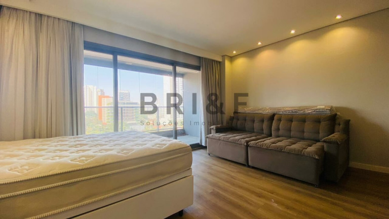 Imagem Apartamento com 1 Quarto para Alugar, 43 m² em Brooklin - São Paulo Imagem Apartamento com 1 Quarto para Alugar, 43 m² em Brooklin - São Paulo