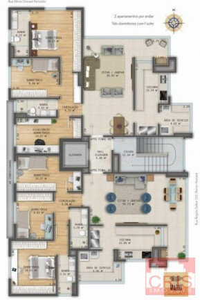 Imagem Apartamento com 3 Quartos à Venda, 109 m² em Humaitá - Bento Gonçalves Imagem Apartamento com 3 Quartos à Venda, 109 m² em Humaitá - Bento Gonçalves