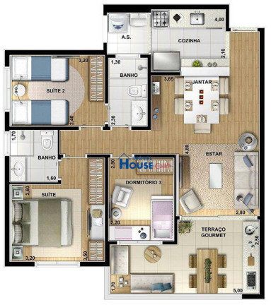 Imagem Apartamento com 3 Quartos à Venda, 77 m² em Morumbi - São Paulo Imagem Apartamento com 3 Quartos à Venda, 77 m² em Morumbi - São Paulo
