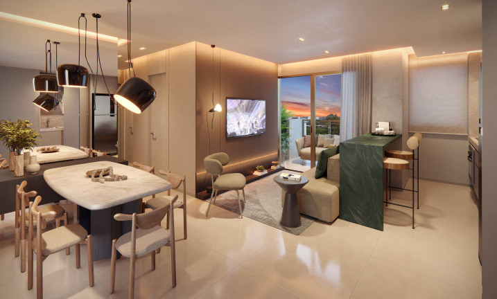 Imagem Apartamento com 3 Quartos à Venda, 121 m² em Engenheiro Luciano Cavalcante - Fortaleza