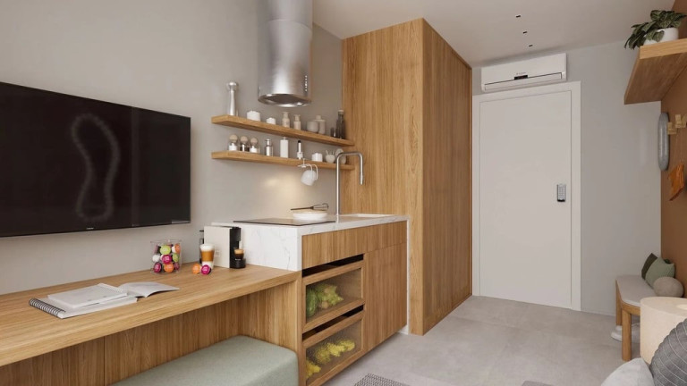 Imóvel com 1 Quarto à Venda, 25 m² em Vila Mariana - São Paulo
