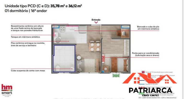 Imagem Apartamento com 2 Quartos à Venda, 35 m² em Residencial Fazenda Lagoa - Campinas Imagem Apartamento com 2 Quartos à Venda, 35 m² em Residencial Fazenda Lagoa - Campinas