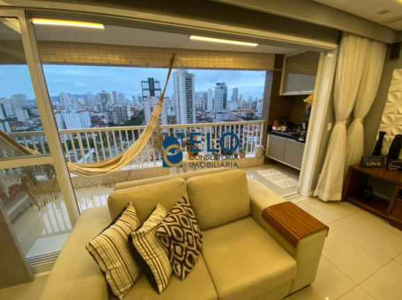 Imagem Apartamento com 3 Quartos à Venda, 96 m² em Encruzilhada - Santos Imagem Apartamento com 3 Quartos à Venda, 96 m² em Encruzilhada - Santos