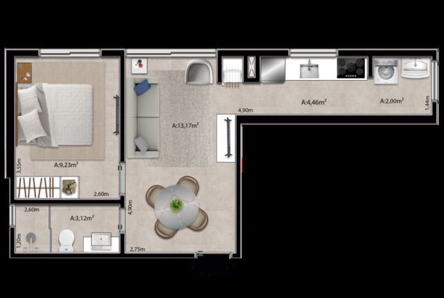 Imagem Apartamento com 1 Quarto à Venda, 57 m² em Capão Da Canoa - Capão Da Canoa Imagem Apartamento com 1 Quarto à Venda, 57 m² em Capão Da Canoa - Capão Da Canoa