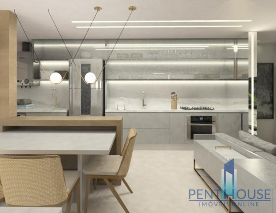 Imagem Apartamento com 2 Quartos à Venda, 63 m² em Praia Brava De Itajaí - Itajaí