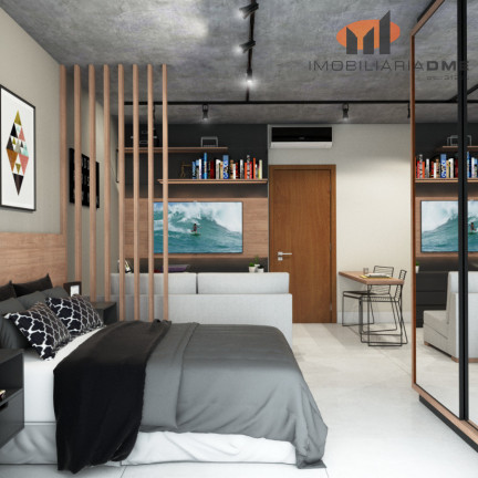Imagem Studio com 1 Quarto à Venda, 25 m² em São Francisco - Curitiba