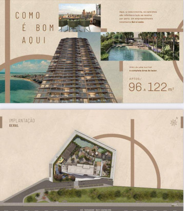 Apartamento com 3 Quartos à Venda, 96 m² em Miramar - João Pessoa