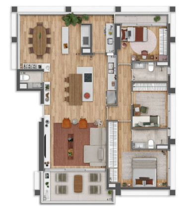 Imagem Studio com 1 Quarto à Venda, 27 m² em Pinheiros - São Paulo Imagem Studio com 1 Quarto à Venda, 27 m² em Pinheiros - São Paulo