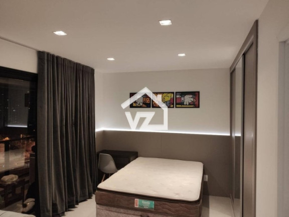 Imagem Apartamento com 1 Quarto para Alugar, 37 m² em Campo Belo - São Paulo