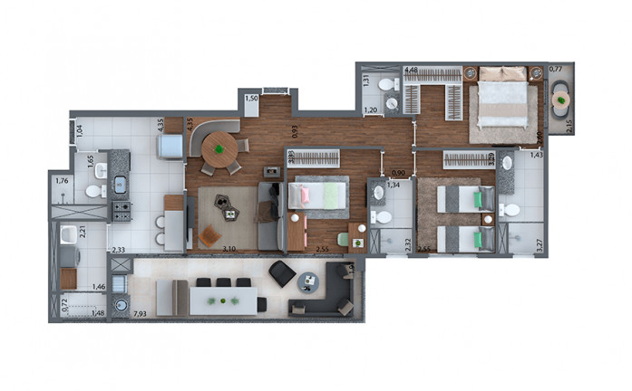 Imagem Apartamento com 3 Quartos à Venda, 159 m² em Tatuapé - São Paulo Imagem Apartamento com 3 Quartos à Venda, 159 m² em Tatuapé - São Paulo