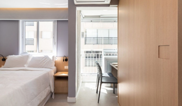 Imagem Apartamento com 1 Quarto para Alugar, 20 m² em Bela Vista - São Paulo Imagem Apartamento com 1 Quarto para Alugar, 20 m² em Bela Vista - São Paulo