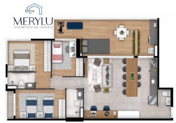Imagem Apartamento com 3 Quartos à Venda, 123 m² em Saúde - São Paulo