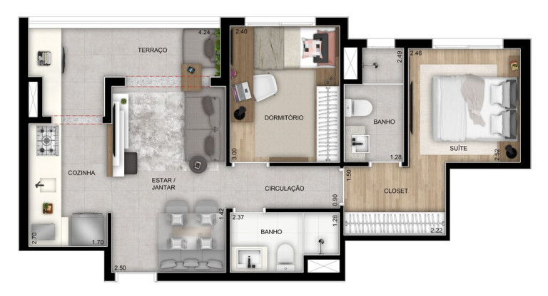 Imagem Apartamento com 3 Quartos à Venda, 67 m² em Lapa - São Paulo