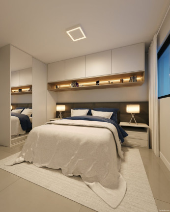Imagem Apartamento com 1 Quarto à Venda, 62 m² em Portão - Curitiba