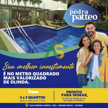 Imagem Imóvel com 3 Quartos à Venda, 75 m² em Bairro Novo - Olinda Imagem Imóvel com 3 Quartos à Venda, 75 m² em Bairro Novo - Olinda