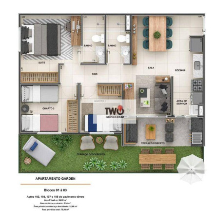Imagem Apartamento com 3 Quartos à Venda, 59 m² em Barra Da Tijuca - Rio De Janeiro