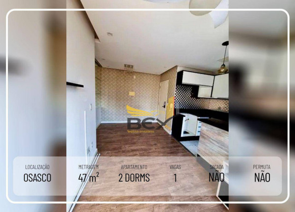 Imagem Apartamento com 2 Quartos à Venda, 47 m² em Conceição - Osasco Imagem Apartamento com 2 Quartos à Venda, 47 m² em Conceição - Osasco