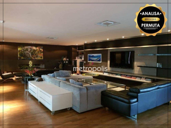 Apartamento com 4 Quartos à Venda, 354 m² em Santa Paula - São Caetano Do Sul