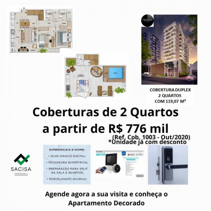 Imagem Imóvel com 2 Quartos à Venda,  em Tijuca - Rio De Janeiro