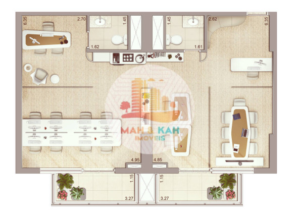 Imagem Sala Comercial à Venda, 39 m² em Chácara Santo Antônio - São Paulo