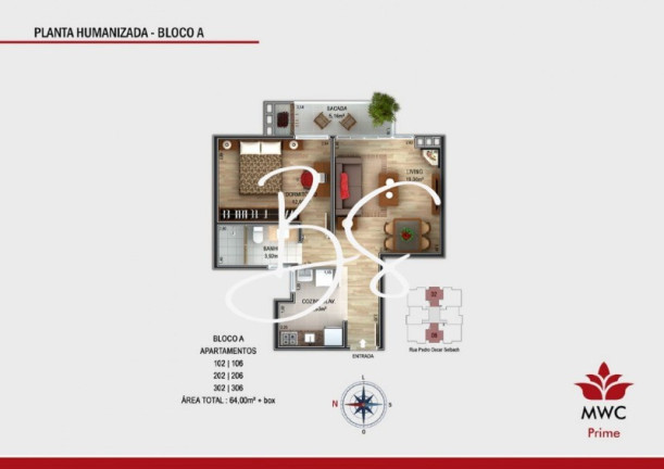 Imagem Apartamento com 2 Quartos à Venda, 65 m² em Centro - Canela Imagem Apartamento com 2 Quartos à Venda, 65 m² em Centro - Canela