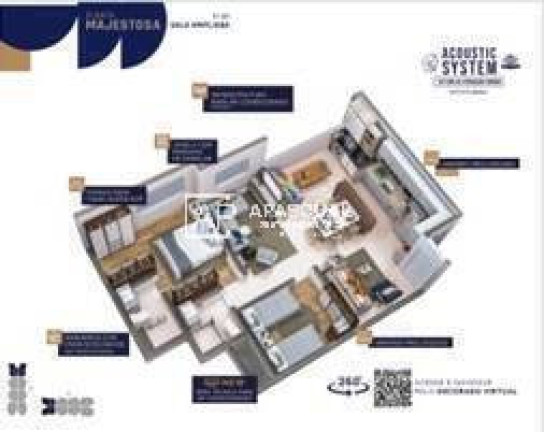 Apartamento com 2 Quartos à Venda, 56 m² em Vila Industrial - São José Dos Campos