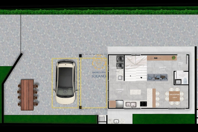 Imagem Casa de Condomínio com 3 Quartos à Venda, 186 m² em Jardim Das Américas - Curitiba