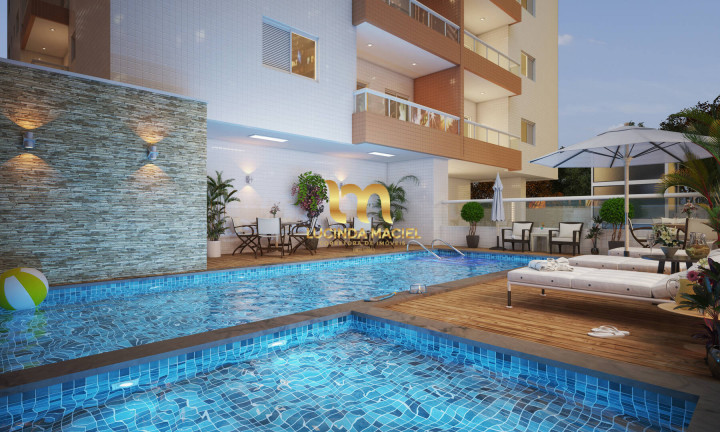 Imagem Apartamento com 2 Quartos à Venda, 87 m² em Guilhermina - Praia Grande