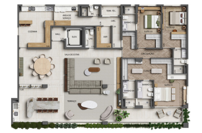 Imagem Cobertura com 3 Quartos à Venda, 392 m² em Moema - São Paulo