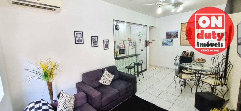 Imagem Apartamento com 1 Quarto à Venda, 55 m² em Boqueirão - Santos Imagem Apartamento com 1 Quarto à Venda, 55 m² em Boqueirão - Santos