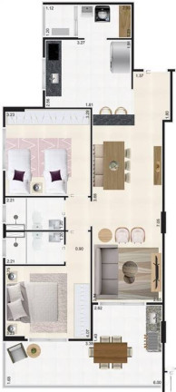 Imagem Apartamento com 2 Quartos à Venda, 84 m² em Jardim Caiahu - Mongagua Imagem Apartamento com 2 Quartos à Venda, 84 m² em Jardim Caiahu - Mongagua