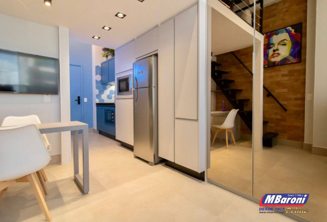 Apartamento com 1 Quarto para Alugar, 32 m² em Moema - São Paulo